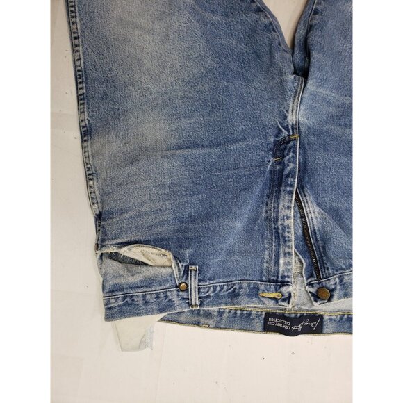 Wrangler George Strait Cowboy Collection Size 42x32 Light Wash Boot Cut - Picture 4 of 16